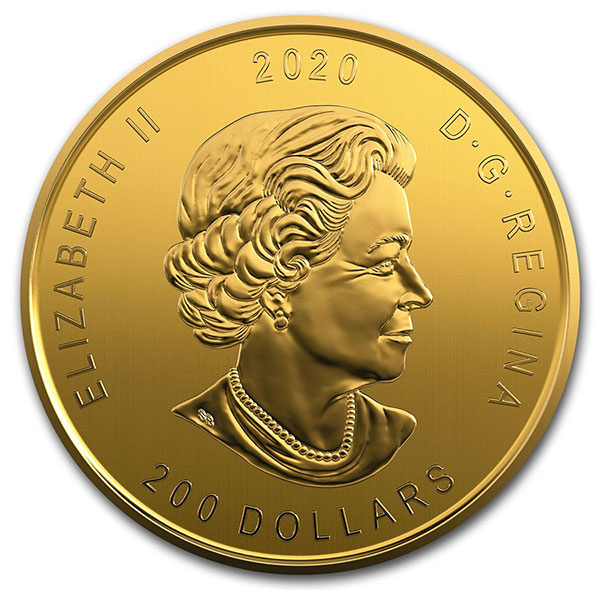 RCM Call of the Wild Bobcat - 1 Troy Oz .99999 Gold