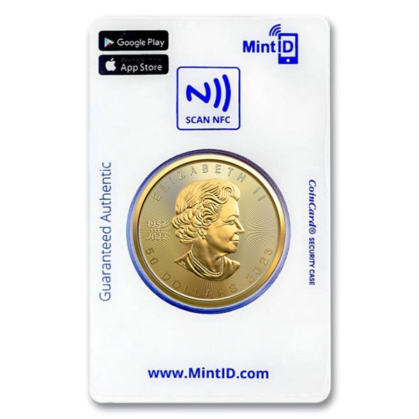 MintID Gold Canadian Maple Leaf - 1 Oz, .9999 Pure Gold