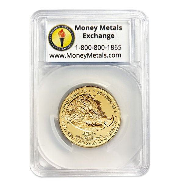 1 Oz Gold American Eagle - IN MERRY CHRISTMAS CAPSULE