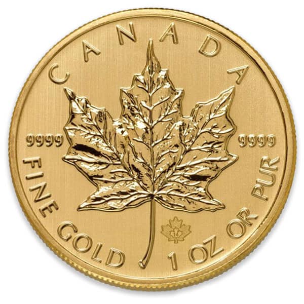 Buy 2009 Canadian 1 oz Gold Maple Leaf BU