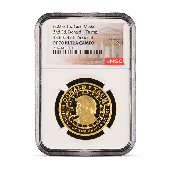 トランプ Monarchs Gold On Gold Limited Edition 1oz-gold-medallions-president-