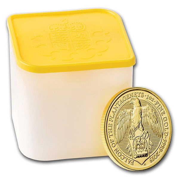 Queen's Beast Falcon - 1 oz .9999 Pure Gold