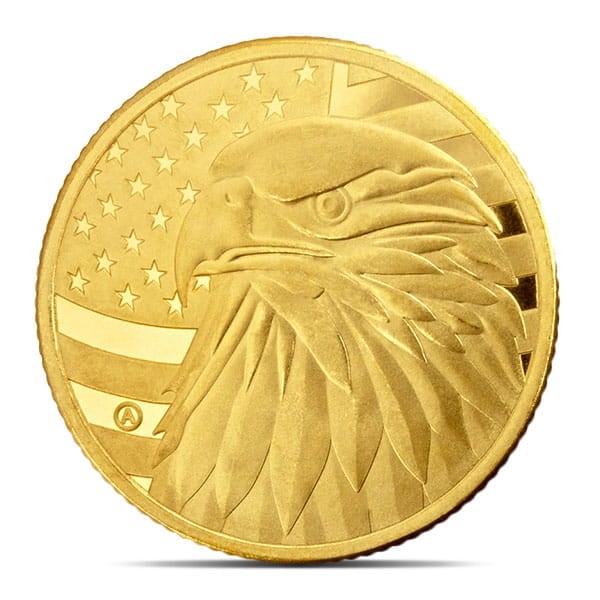 Freedom Eagle Gold 1 Troy Oz Round - .9999 Pure