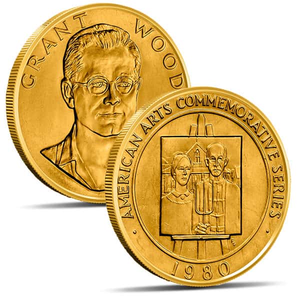 U.S. Mint - Art Medallion, 1 Troy Ounce Gold Weight