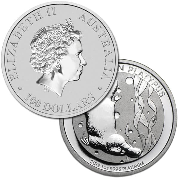 Buy 1 Oz Australian Platinum Platypus Coins | Perth Mint Bullion