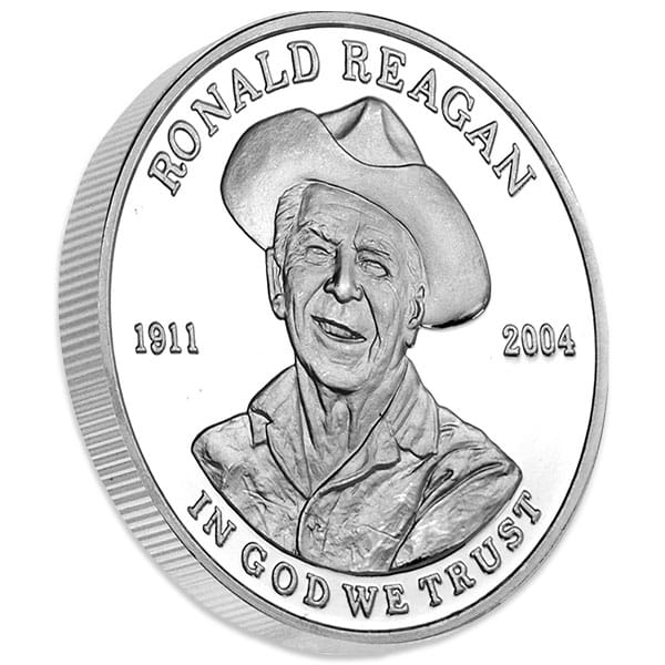 Ronald Reagan 1 Oz Silver Round