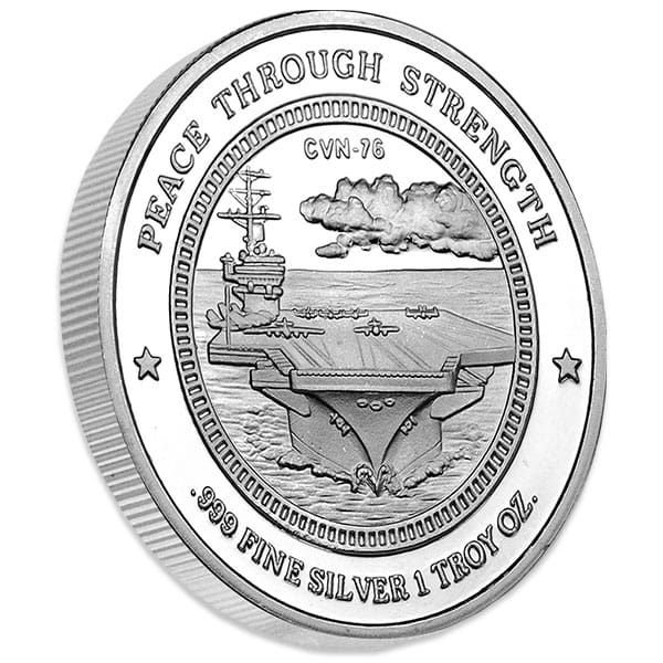 Ronald Reagan 1 Oz Silver Round