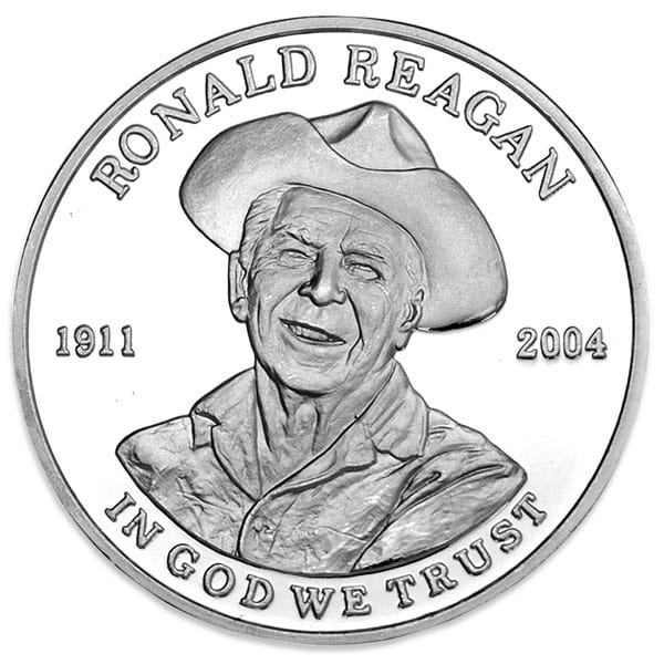 Ronald Reagan 1 Oz Silver Round