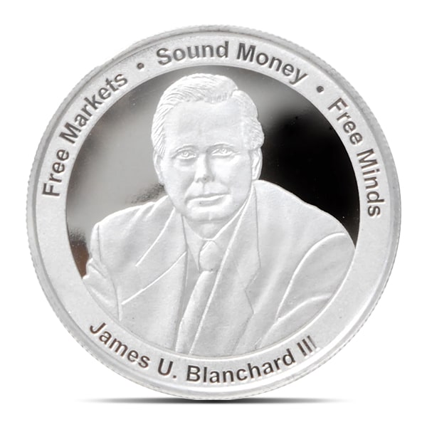 50th Anniversary New Orleans Conference Silver Round – 1 Troy Ounce, .999 Pure