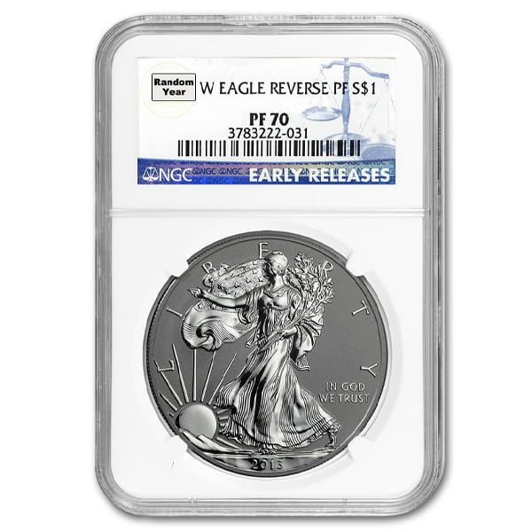 PR70 / PF70 Graded Silver American Eagle (PCGS / NGC) - RANDOM Date