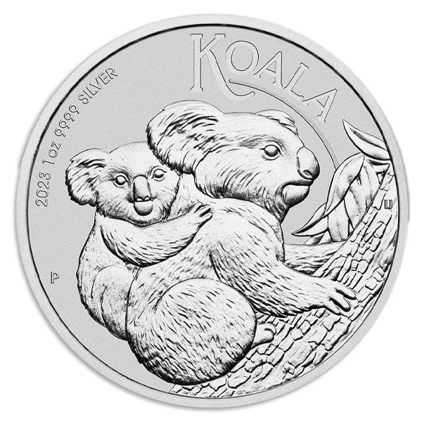 Koala - Perth Mint 1 Oz Silver (Random Year) thumbnail