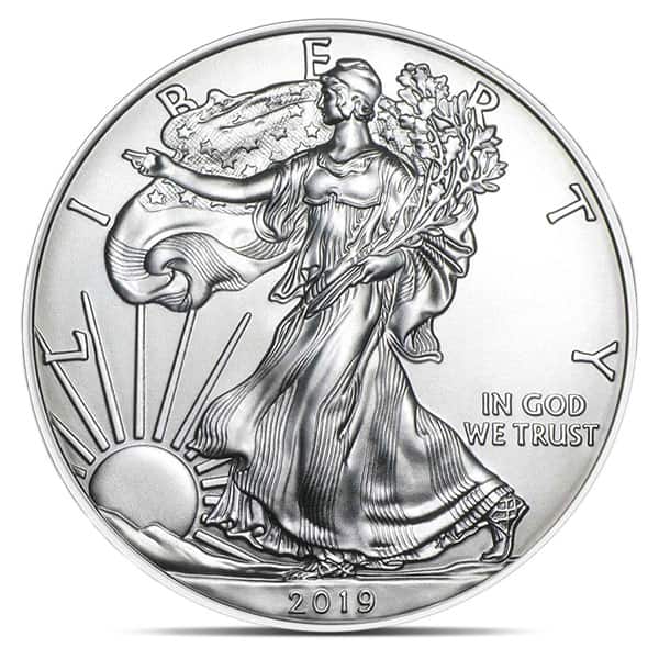 RANDOM Date Burnished American Silver Eagle - 1 Troy Oz .999 Pure