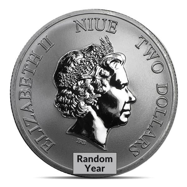 New Zealand Silver Hawksbill Turtle - 1 Oz .999 Pure (Random