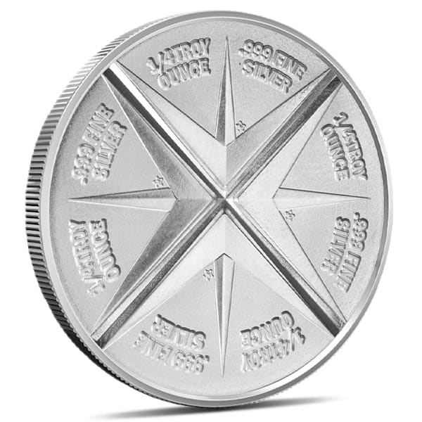 Goldpanner - 1 Troy Ounce Divisible Silver Round, .999 Pure