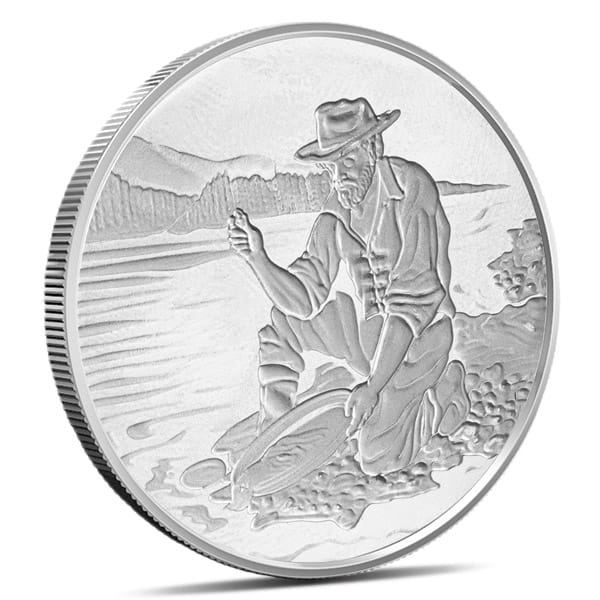 Goldpanner - 1 Troy Ounce Divisible Silver Round, .999 Pure