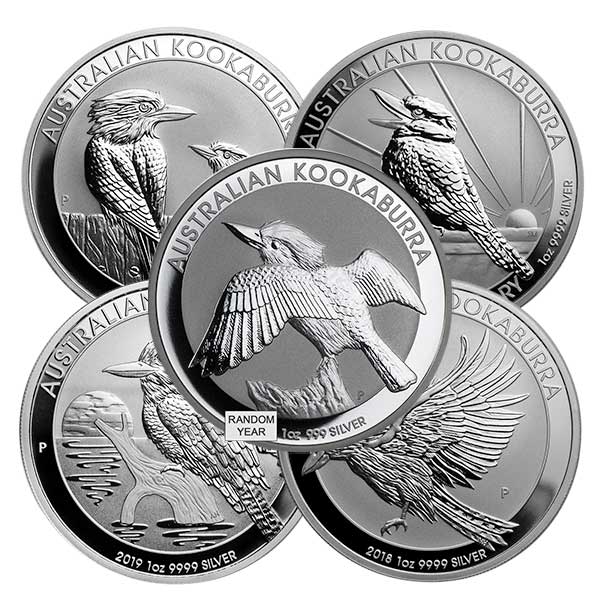 Kookaburra - Perth Mint 1 Oz Pure Silver (Dates Our Choice)