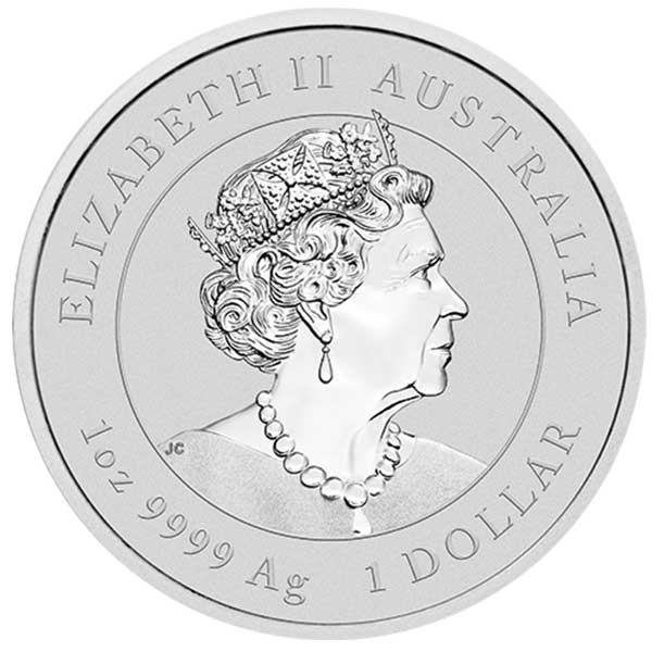 2022 Perth Mint Lunar Series - Year of the Tiger, 1 Oz .9999 Silver