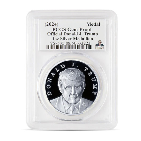 President Trump First Edition Silver Medallion (PCGS Certified