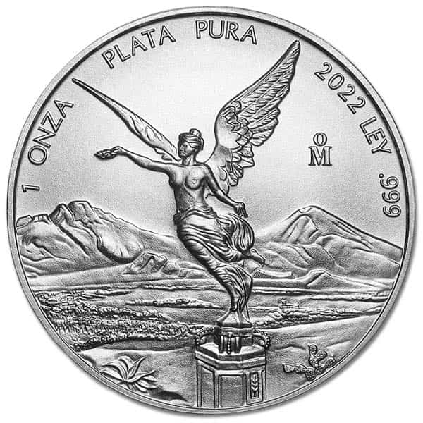 2022 Mexican Libertad - 1 Troy Oz, .999 Pure Silver