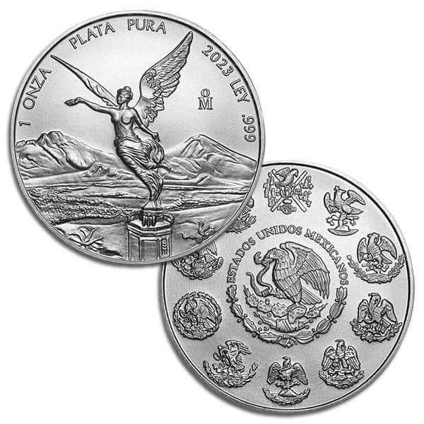 2023 Mexican Libertad - 1 Troy Oz, .999 Pure Silver