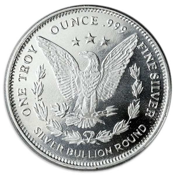 1 Oz Silver Coin - .999 Pure (Random Design) - Money Metals Exchange