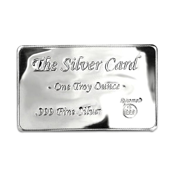 Pyromet Silver Card - 1 Troy Oz, .999 Pure thumbnail