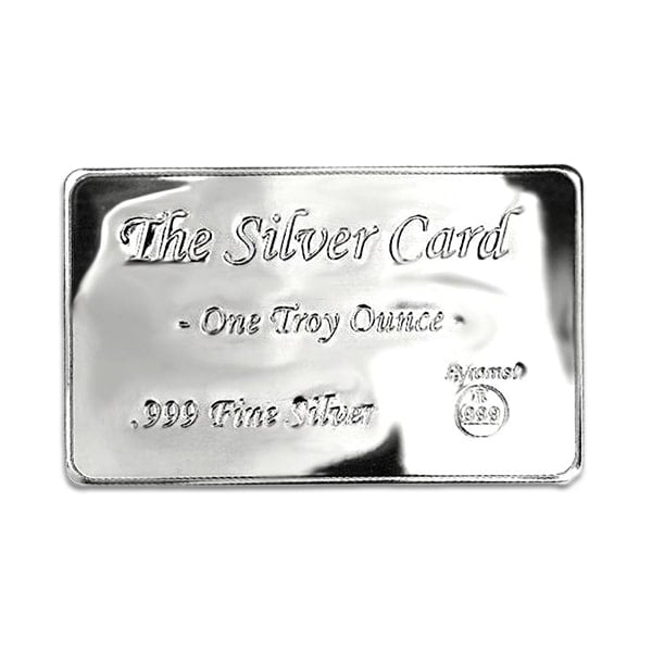 Pyromet Silver Card - 1 Troy Oz, .999 Pure