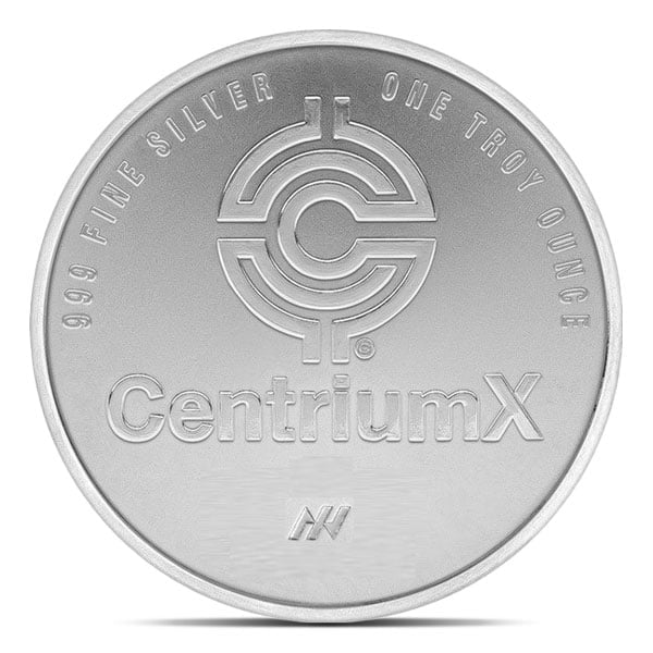 CentriumX (Asahi) Silver Round - 1 Troy Ounce, .999 Pure