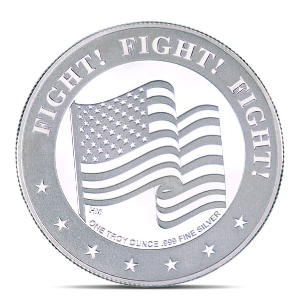 トランプ　WANTED トランプ WANTED 2024 Reverse Proof 1oz .9999 Silver Trump