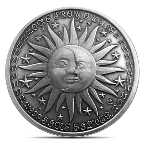 Capricorn the Goat 1 Oz Zodiac Silver Round - .999 Pure