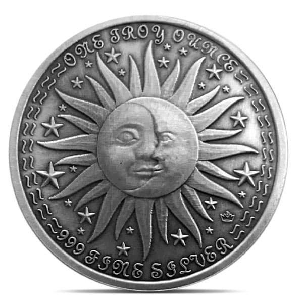 Gemini the Twins 1 Oz Zodiac Silver Round - .999 Pure