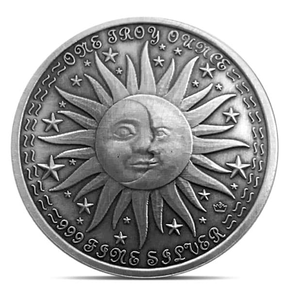 Libra the Scales 1 Oz Zodiac Silver Round - .999 Pure