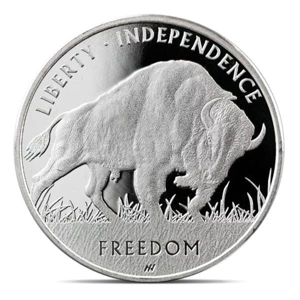 Asahi Liberty Trade Buffalo Round - .999 Pure Silver, 1 Troy Oz
