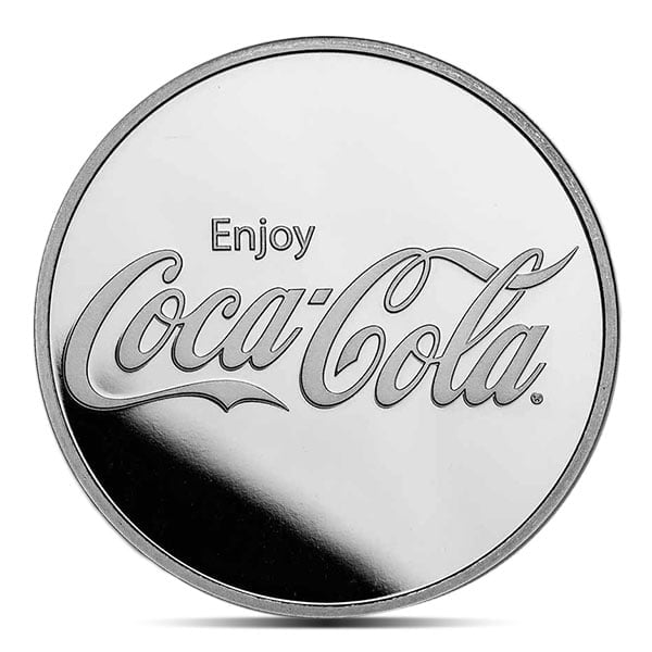 Coca-Cola Silver Round - 1 Troy Ounce, .999 Pure