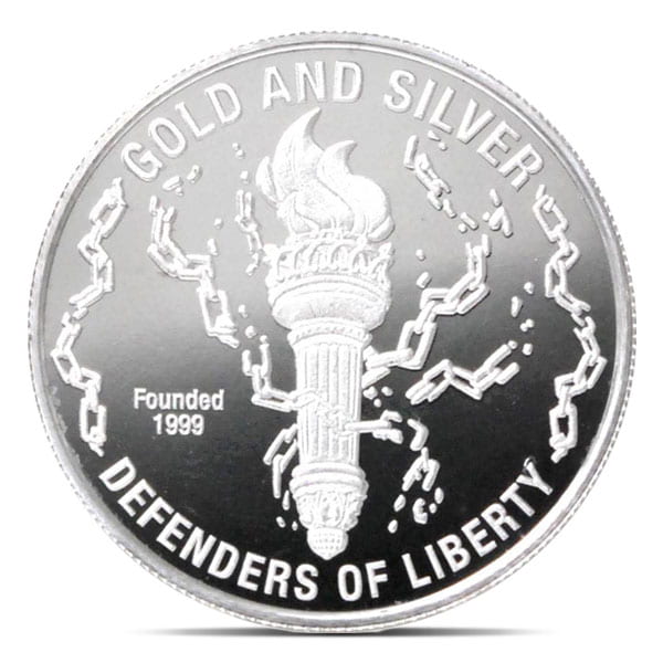 GATA Silver Round - 1 Troy Ounce, .999 Pure
