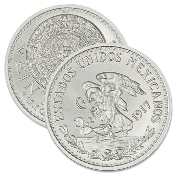 Mexico 20 Pesos (1917) Tribute Round - .999 Pure Silver, 1 Troy Oz