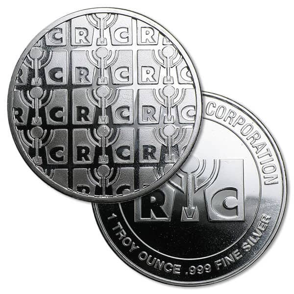 Republic Metals Corporation (RMC) Silver Round - 1 Troy Ounce, .999 Pure