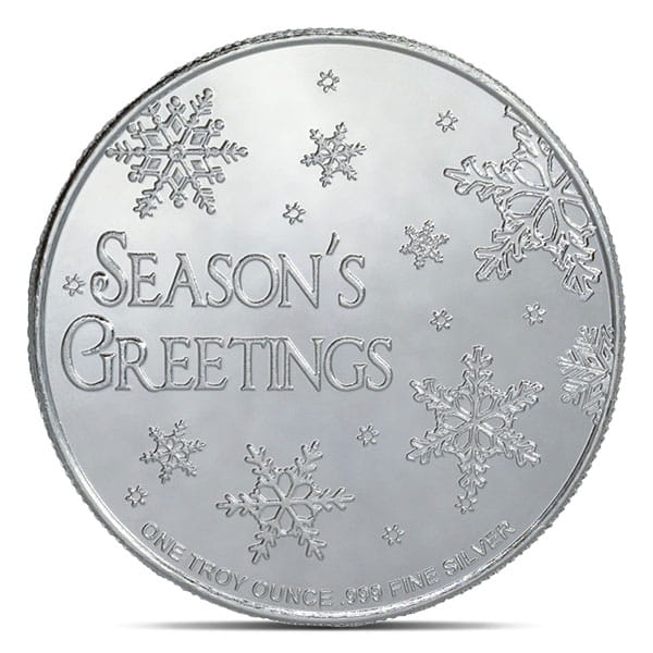 Rudolph Silver Round - 1 Troy Ounce, .999 Pure