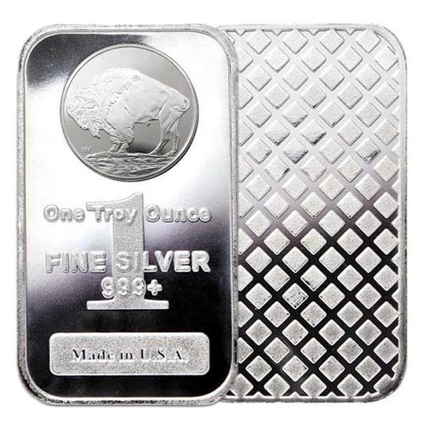 1 Oz Silver Bars (Design Our Choice)