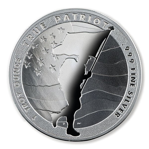 True Patriot 1 Oz Silver Round