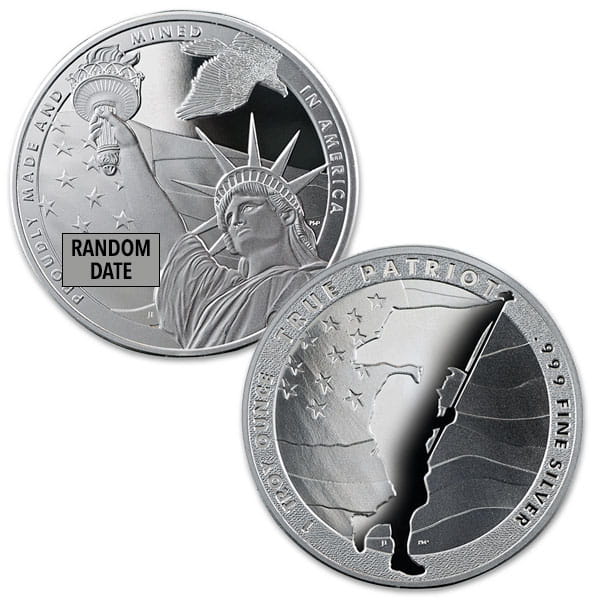 True Patriot - 1 Oz Pure Silver Round thumbnail