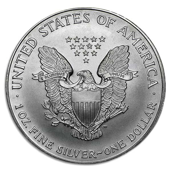 2000 Silver American Eagle - 1 Troy Ounce, .999 Pure