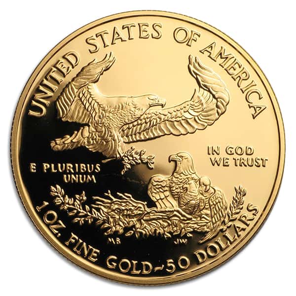 2000 Proof Gold American Eagle - 1 Troy Oz