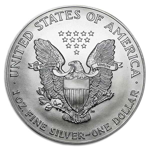 2001 Silver American Eagle - 1 Troy Ounce, .999 Pure