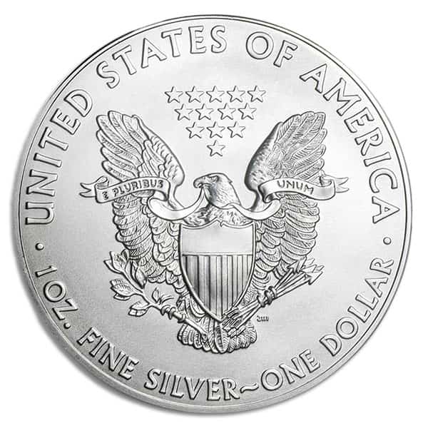 2002 Silver American Eagle - 1 Troy Ounce, .999 Pure