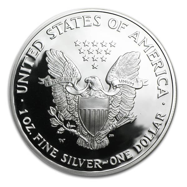 2003 Proof Silver American Eagle - 1 Troy Oz .999 Pure