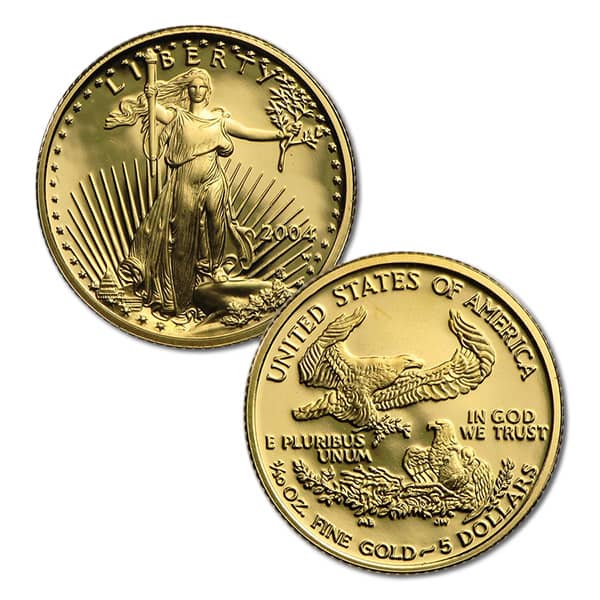 2004 Proof Gold Eagle Set (1 oz, 1/2-oz, 1/4-oz & 1/10-oz)