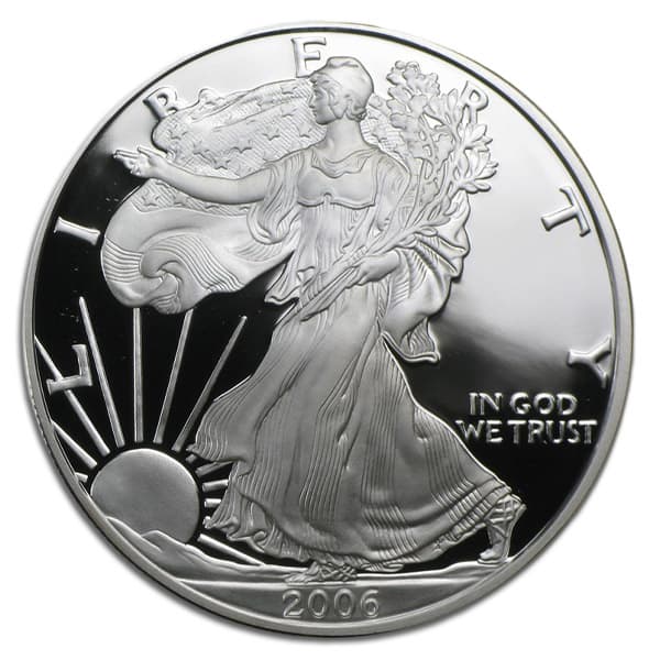 2006 Proof Silver American Eagle - 1 Troy Oz .999 Pure