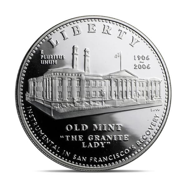 コレクション 2006 S $1 OLD SAN FRANCISCO MINT MS 70 2006-S $1 San Francisco Old Mint, DCAM (Proof) Modern Silver