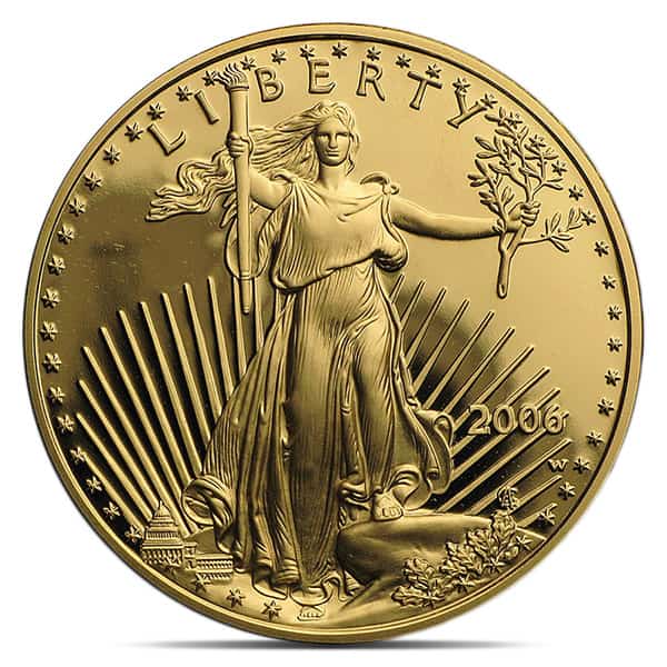 2006 Proof Gold American Eagle - 1 Troy Oz